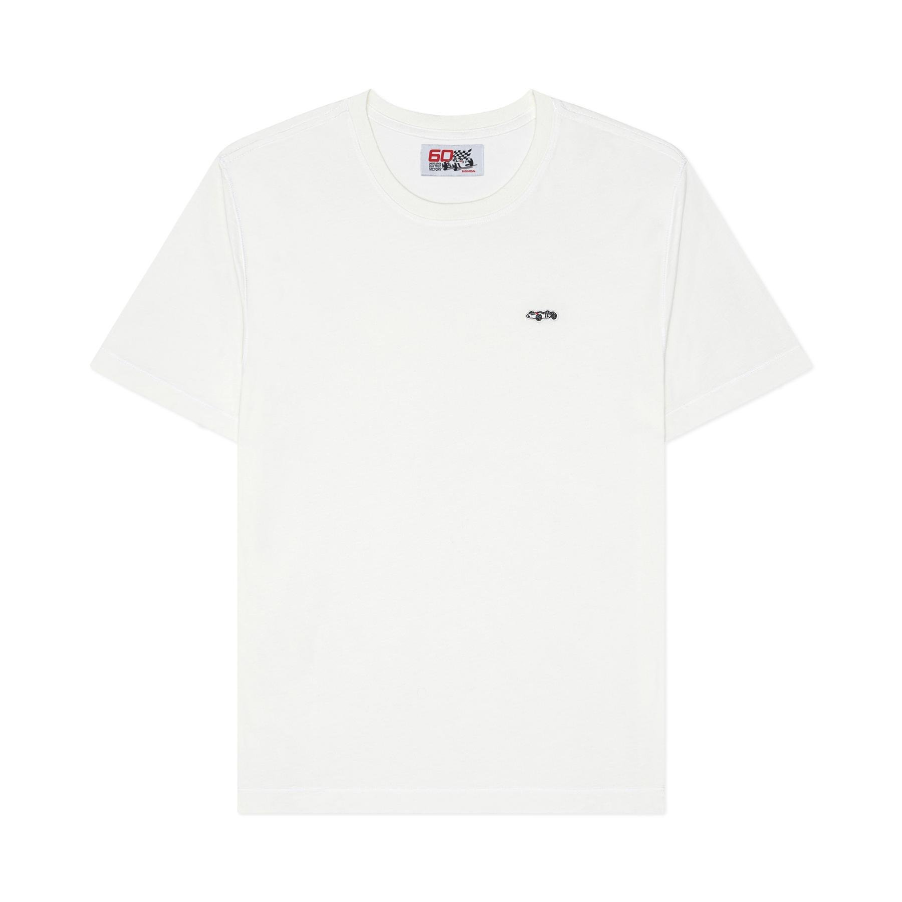 RA272 Cashmere Blend T-Shirt in Championship White