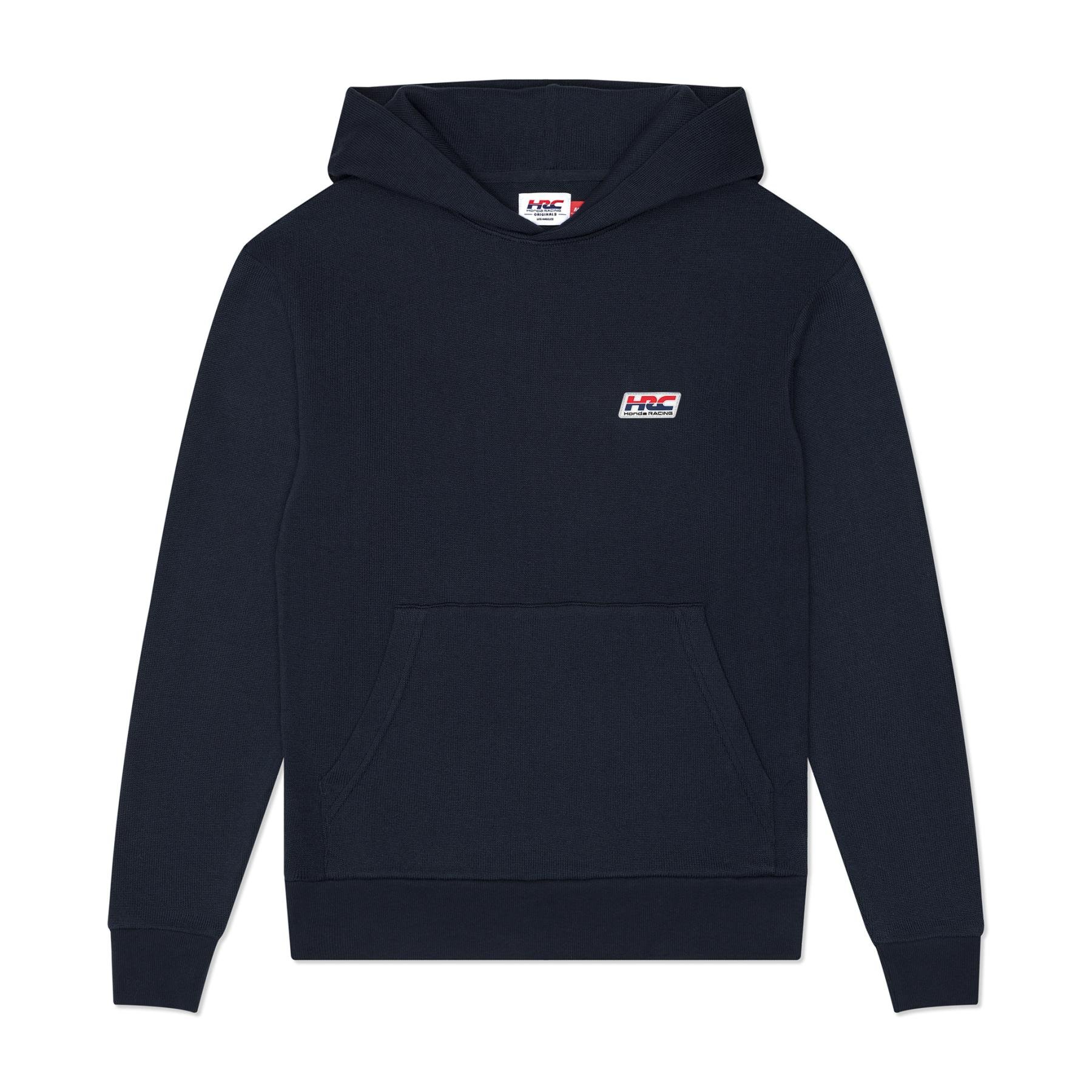 100% Cotton Sweater-Knit Badge Hoodie