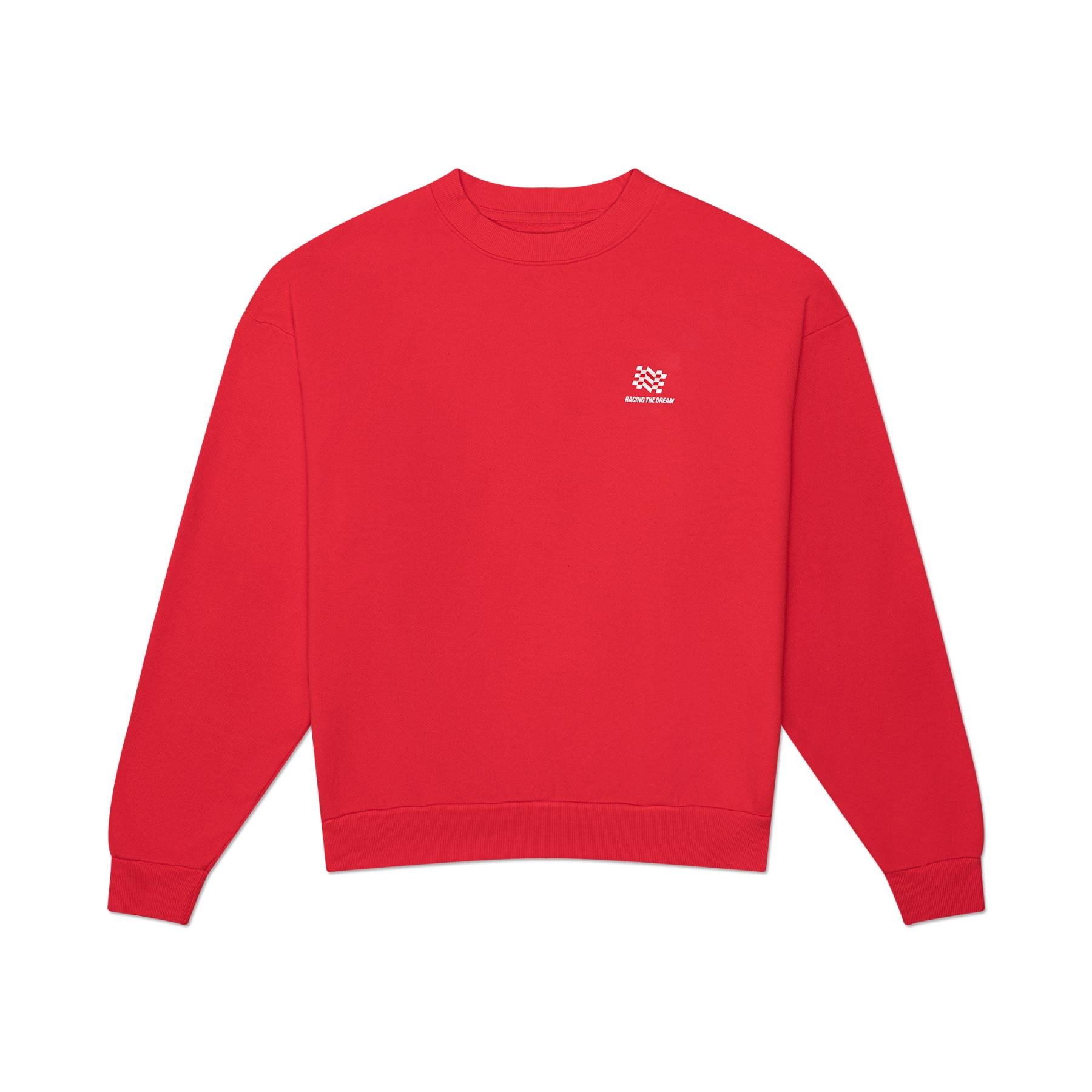 Racing The Dream Crewneck in HRC Red